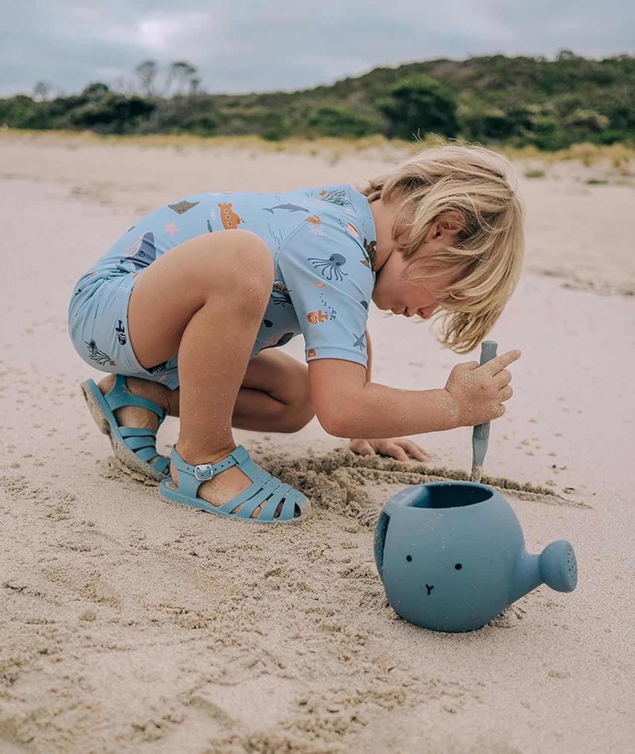 Boys One Piece Swimsuit Whale Dolphin Bathing Suit Zipper Rash Guard Kid Short Sleeve Swimwear Shark Beach Wear UPF50+