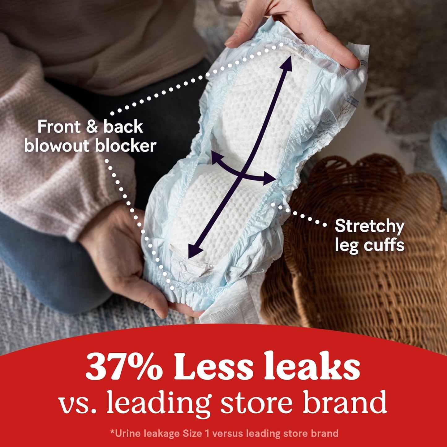 Huggies Newborn Diapers, Little Snugglers Baby Diapers, Size Preemie (up to 6 lbs), 30 Count