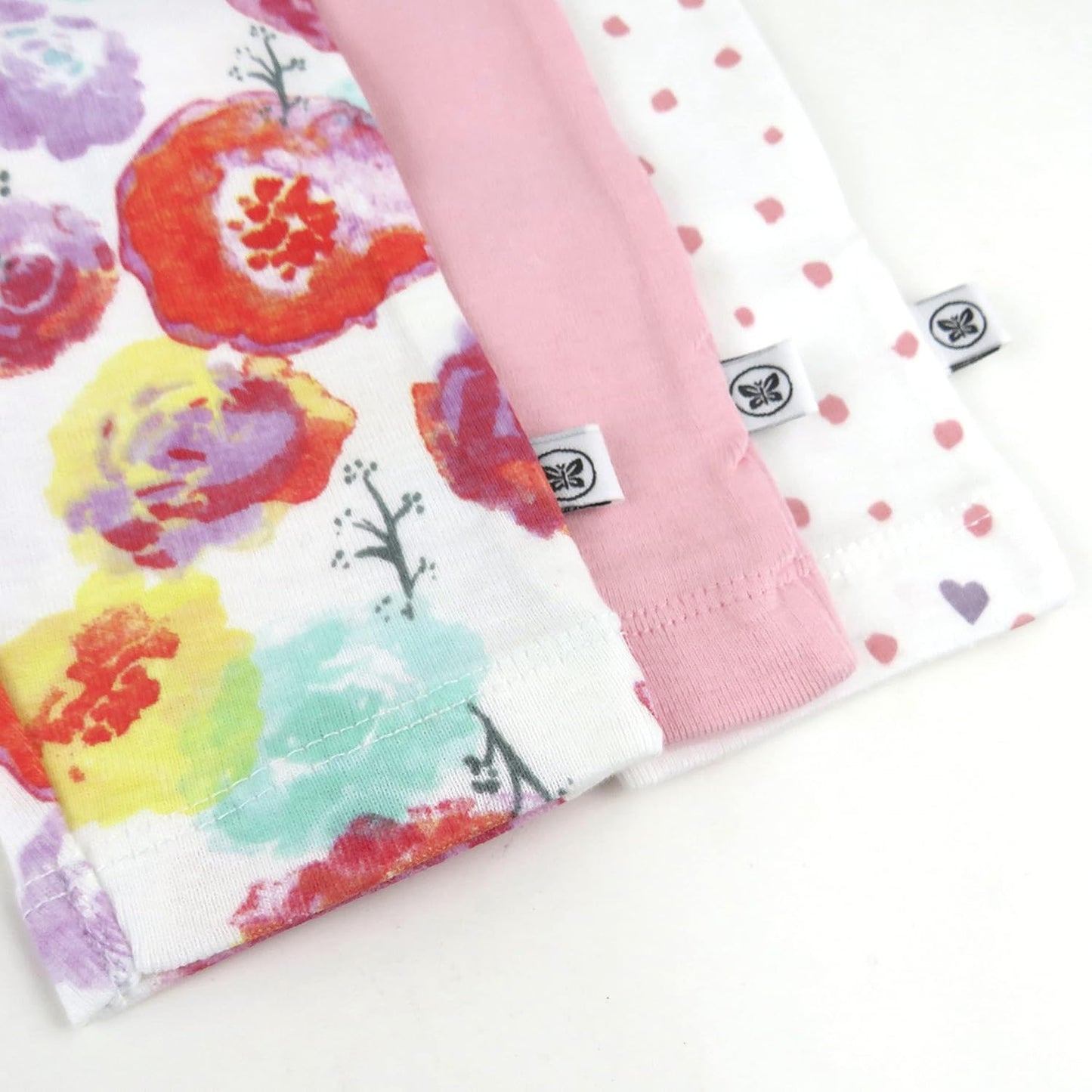 HonestBaby Multipack Harem Pants Roomy Fit Pull on Bottoms 100% Organic Cotton for Infant Baby Boys, Girls, Unisex