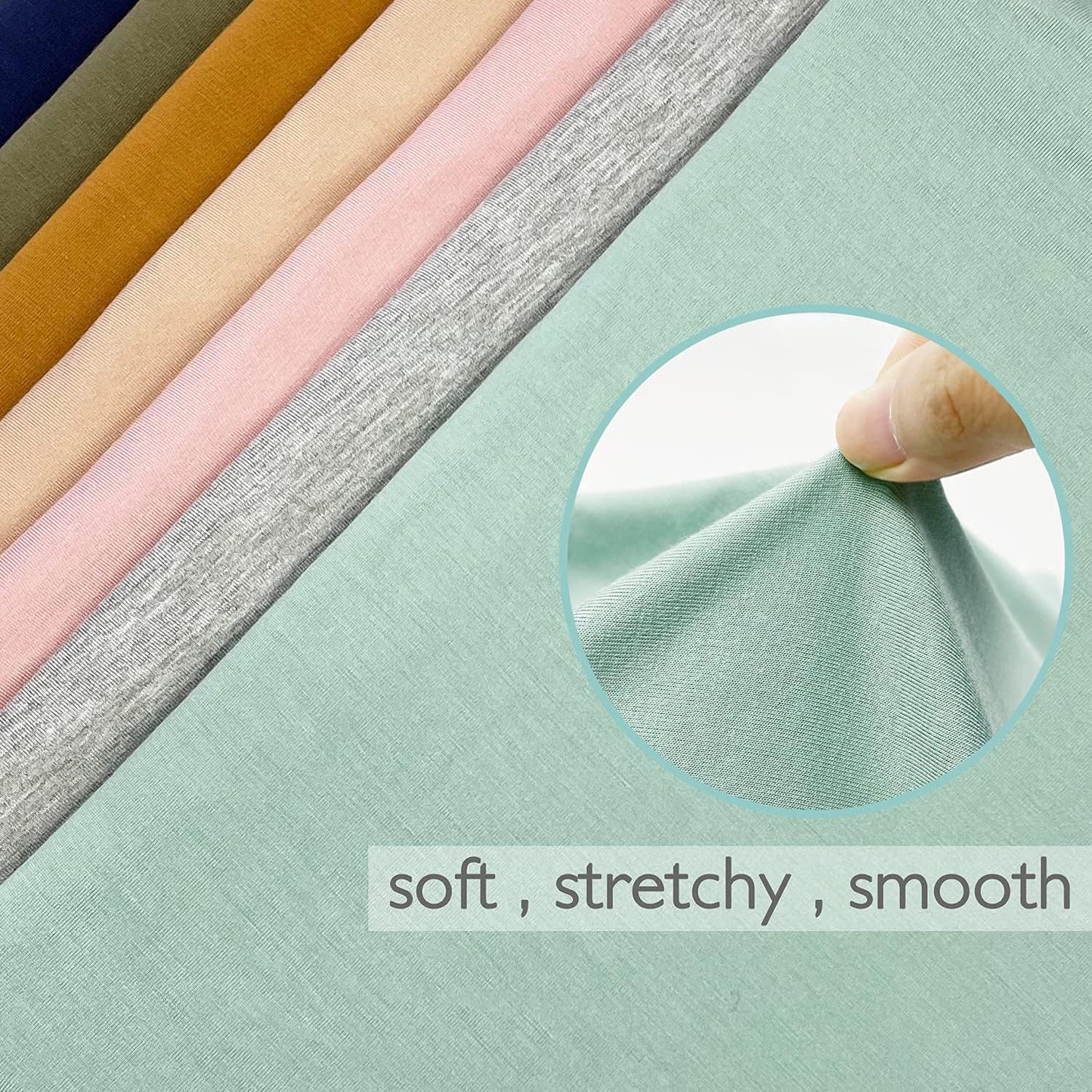 OWLOWLA Swaddle Blanket and Hat Set Newborn Swaddle Wrap Baby Receiving Blanket for Baby Boys Girls(Blush)