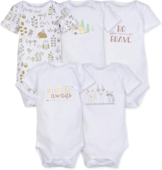 Miracle Baby 5-Pack Bodysuits