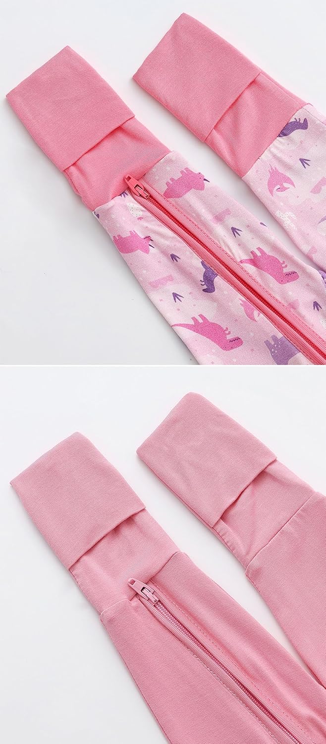 Baby Viscose from Bamboo Footless Pajamas Boys Girls Zippy Pjs Sleep 'N Play Romper - 0-24 Months