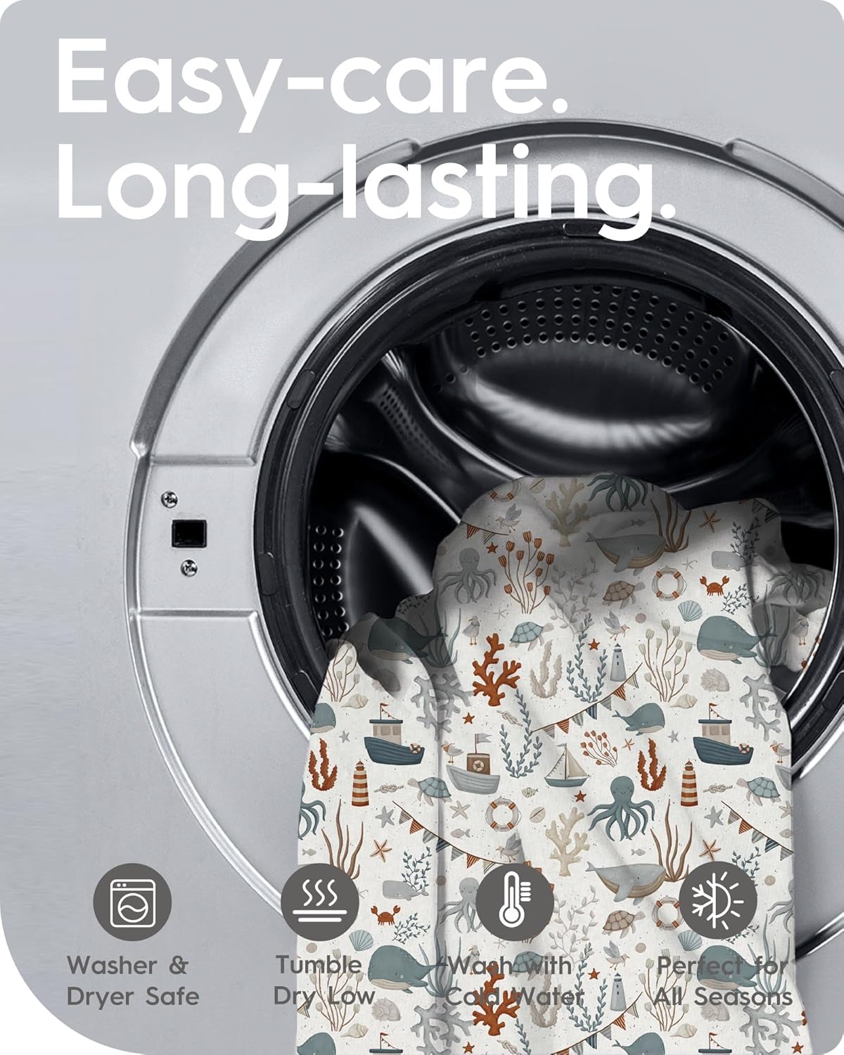 Extra Stretchy Changing Pad Cover, TotBasic Ultra Soft Premium Jersey Knit Changing Pad Sheets, Unisex for Boys Girls, Fits All Standard Changing Tables/Dresser Tops - 2 Pack (Dino + Whale)