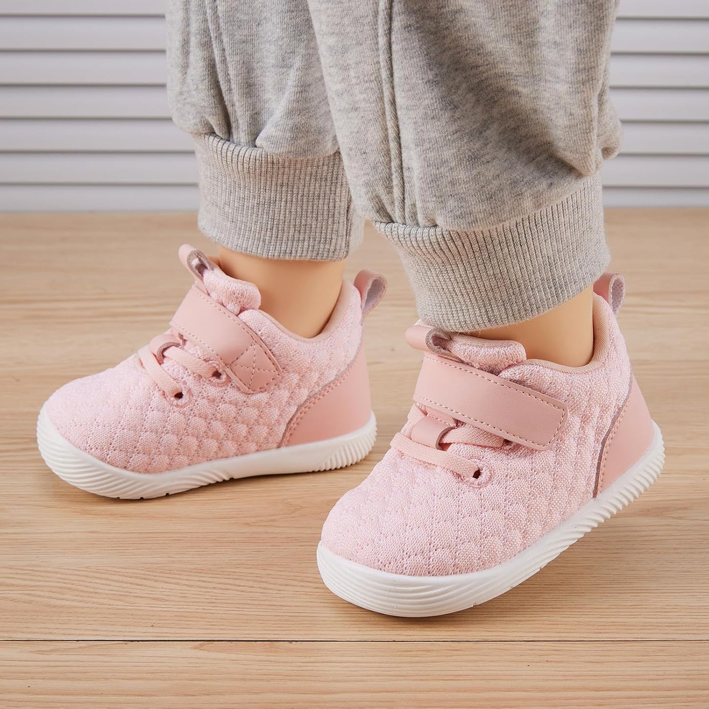 BMCiTYBM Baby Boy Girl Shoes Breathable Mesh Walking Shoes Lightweight Non-Slip Sneakers Infant First Walkers 6 9 12 18 24 Month