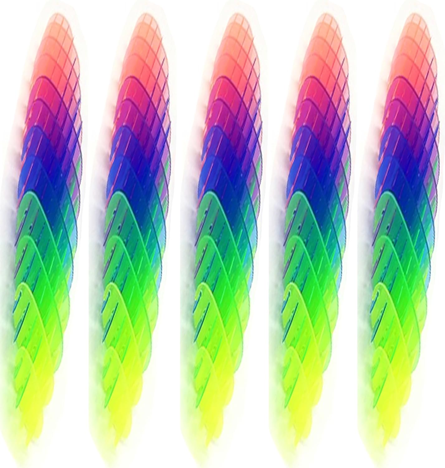 Fidget Worm Toy, Funny Pocket Fidget Toy, Resistance Fidget Toys Sensory Stress Anxiety Relief Toys (5pc/Color)