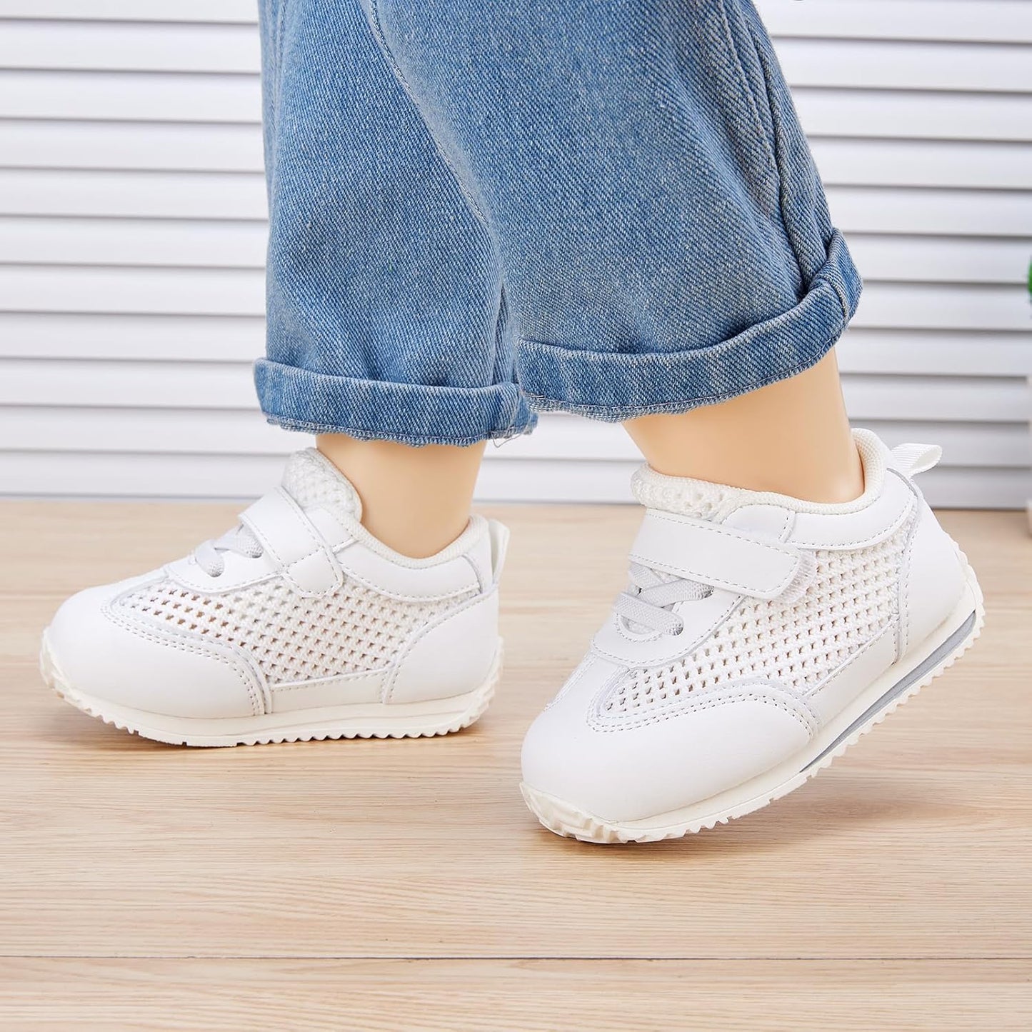 BMCiTYBM Baby Boy Girl Shoes Breathable Mesh Walking Shoes Lightweight Non-Slip Sneakers Infant First Walkers 6 9 12 18 24 Month