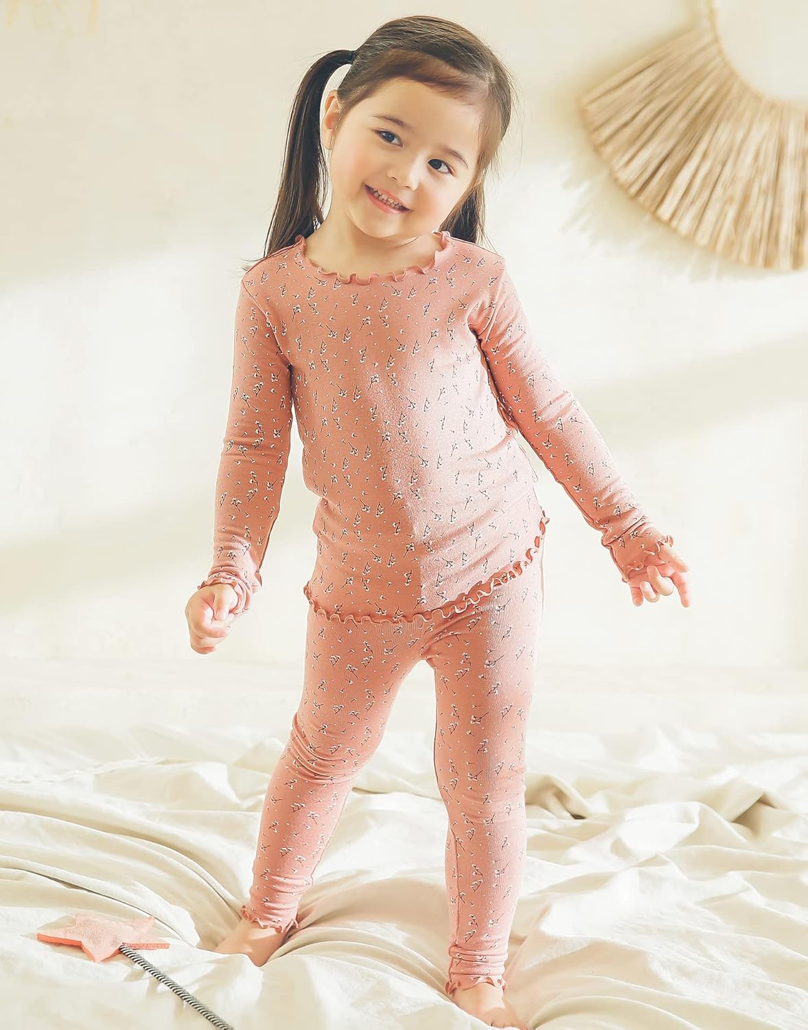 VAENAIT BABY 6M-12Y Kids Unisex Girls & Boys Soft Comfy Modal Tencel Sleepwear Pajamas 2pcs or 4pcs Set