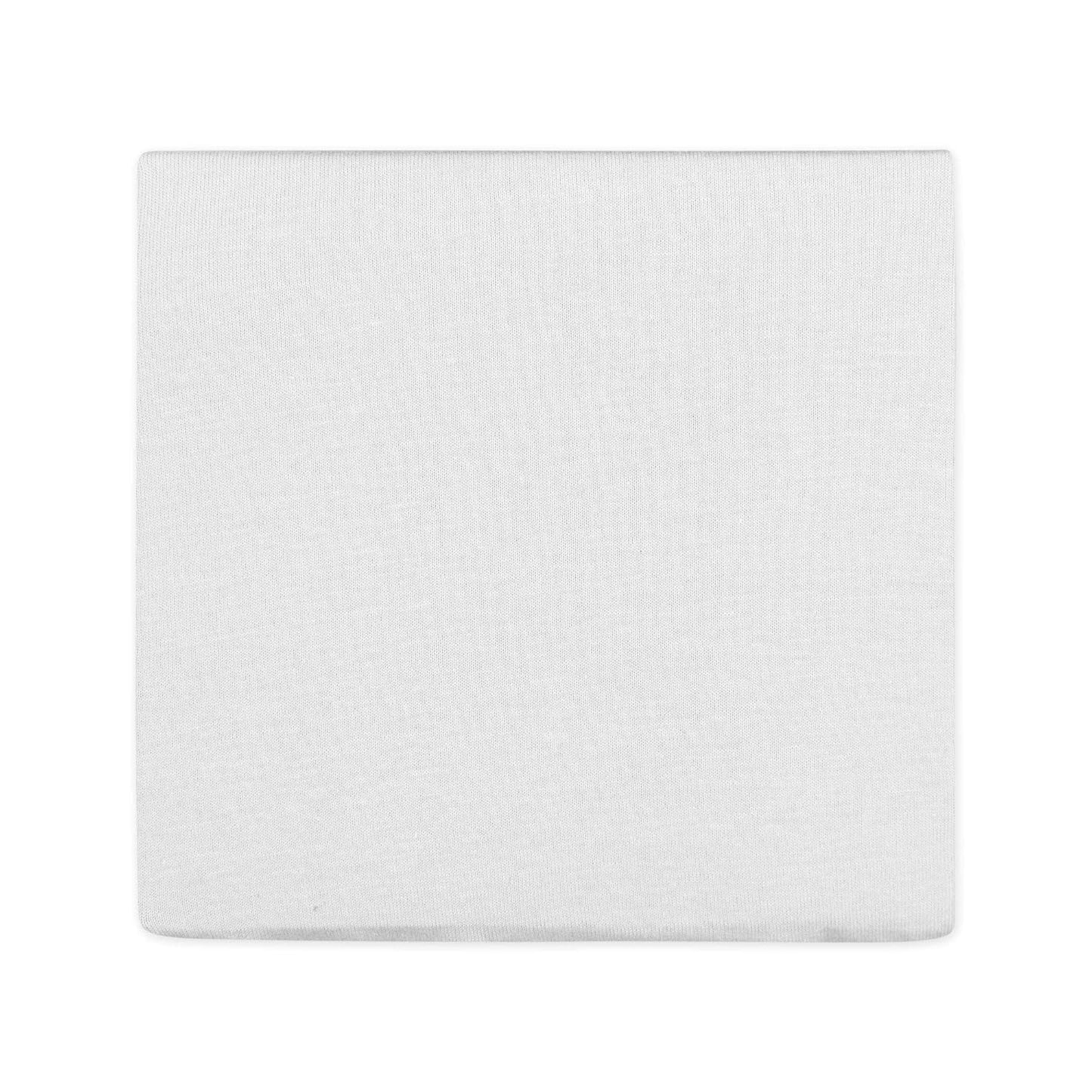HonestBaby unisex baby Organic Cotton Changing Pad Cover and Toddler Sleepers, Bright White, One Size US
