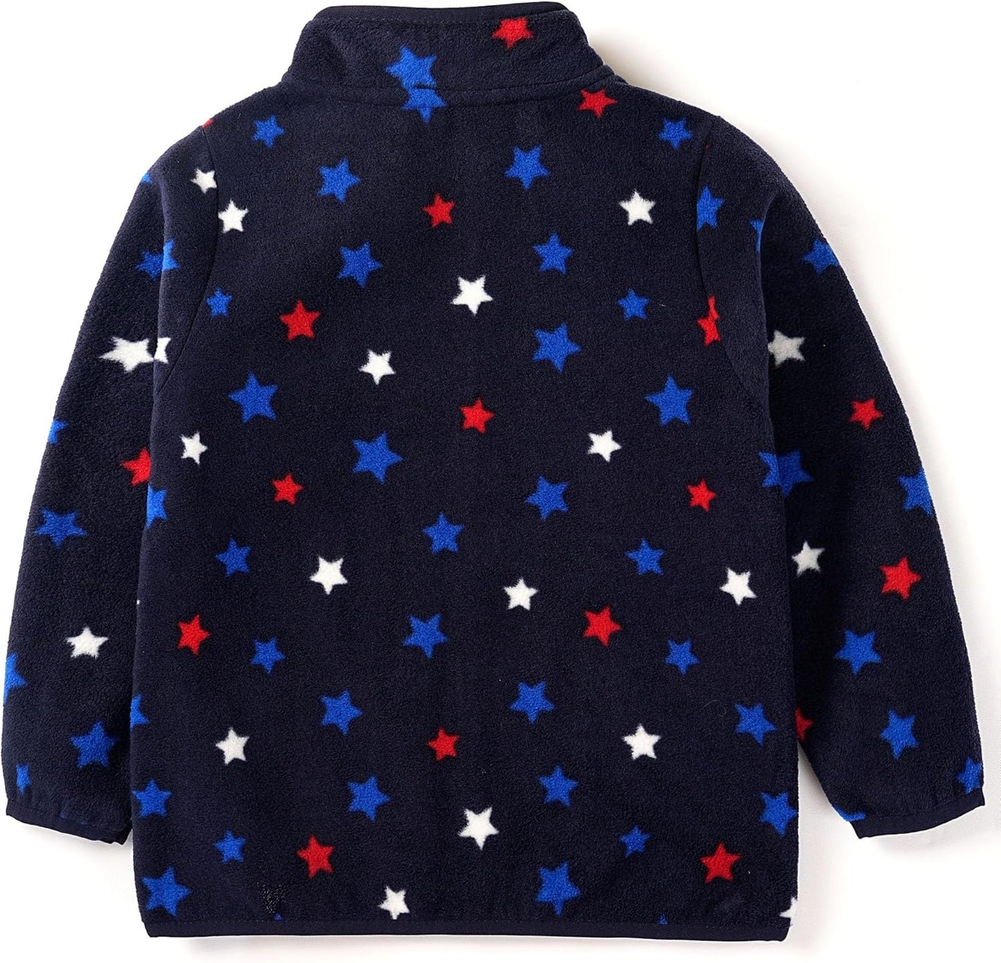 Toddler Fleece Jacket Kids Lightweight Outerwear Boys Girls Long Sleeve Fall Spring Coat 2-12 Years