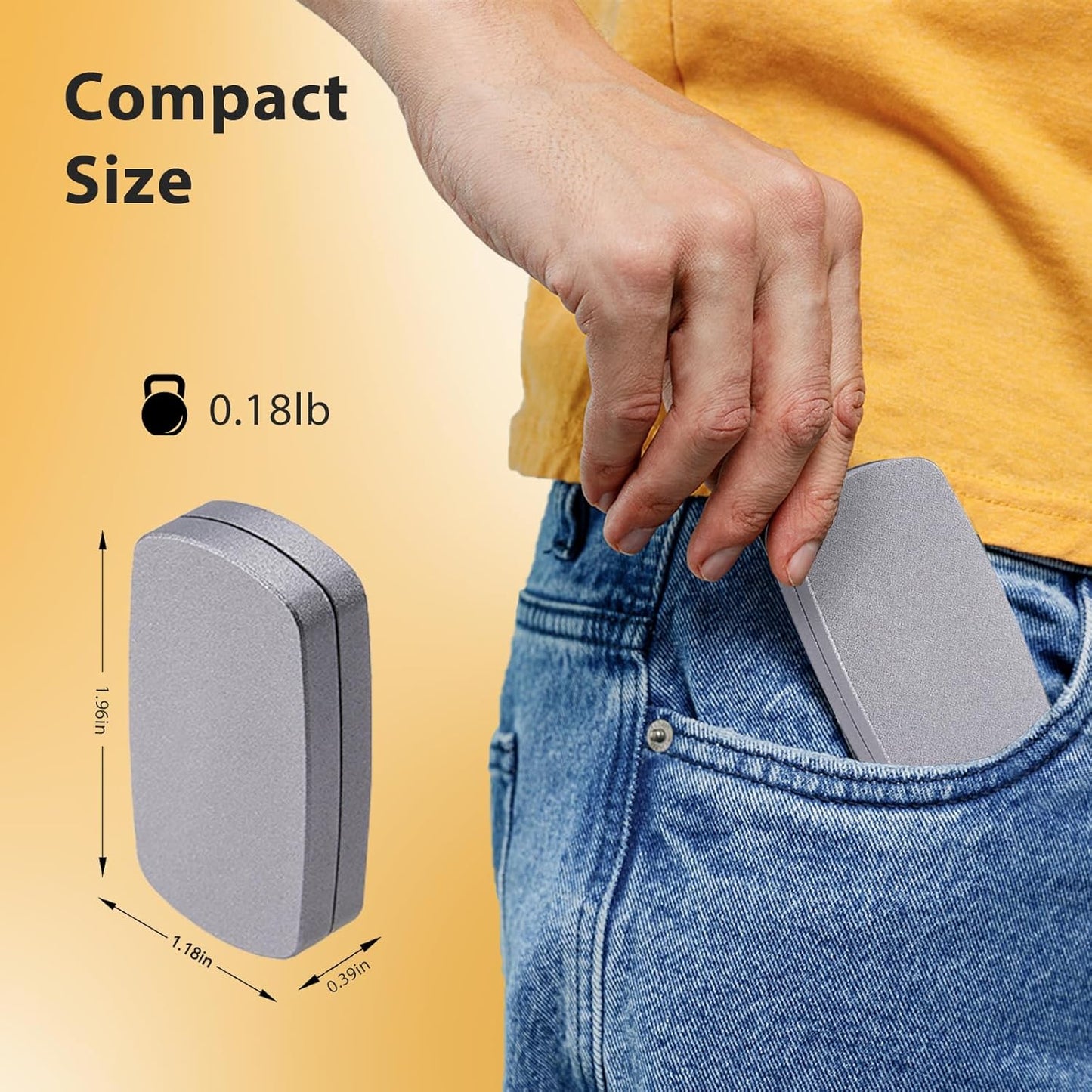 Fidget Slider Toys：Oval Haptic Magnetic Fingertip Slider Fidget Toy for Adults, Push Card Office Magnetic Sliding Fidget Toy Clicker Anxiety ADHD as Gifts - Silver