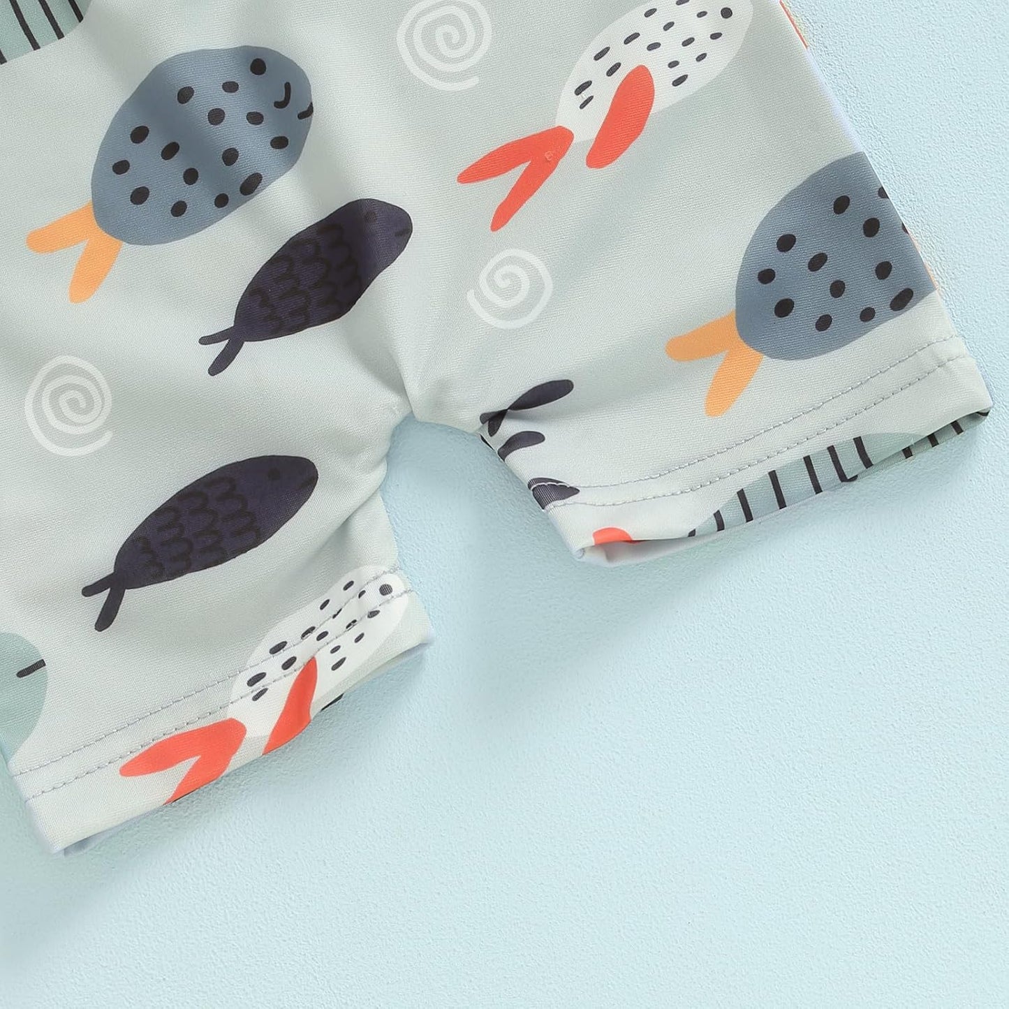 Hnyenmcko Baby/Toddler Boy Rash Guard Swimsuit Long Sleeve One Piece Zipper Swimwear Sunsuit Infant Bathing Suit Beachwear