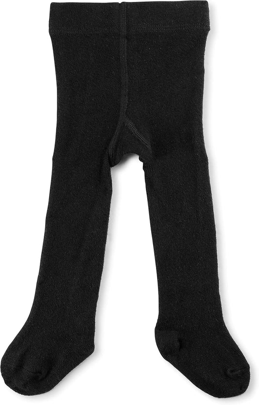 Silky Toes Luxurious Cotton Tights for Baby Girls 1 Pk Cable Knit Winter Footed Leggings