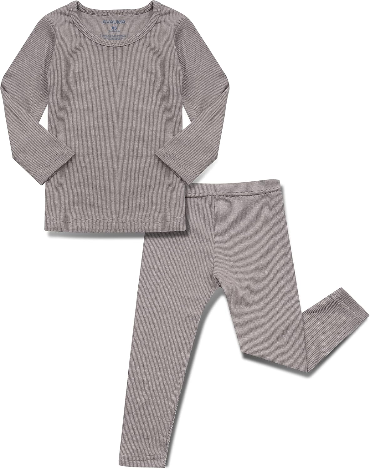 AVAUMA Baby Boys Girls Pajama Set Kids Toddler Snug fit Ribbed Sleepwear pjs for Daily Life Style