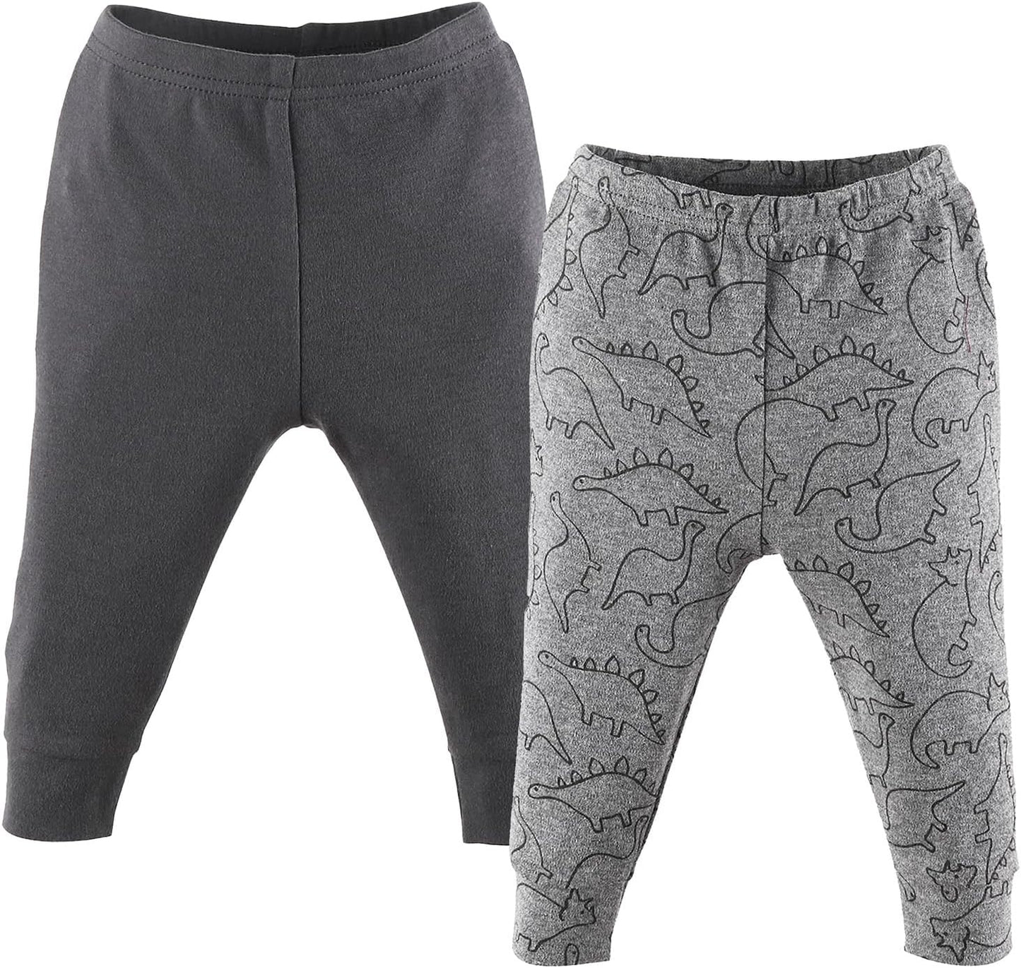 The Peanutshell 5 Pack Baby Boy or Girl Pants Set - 100% Cotton Toddler Pants, 0-24 Months for Toddlers & Babies - Dinosaur