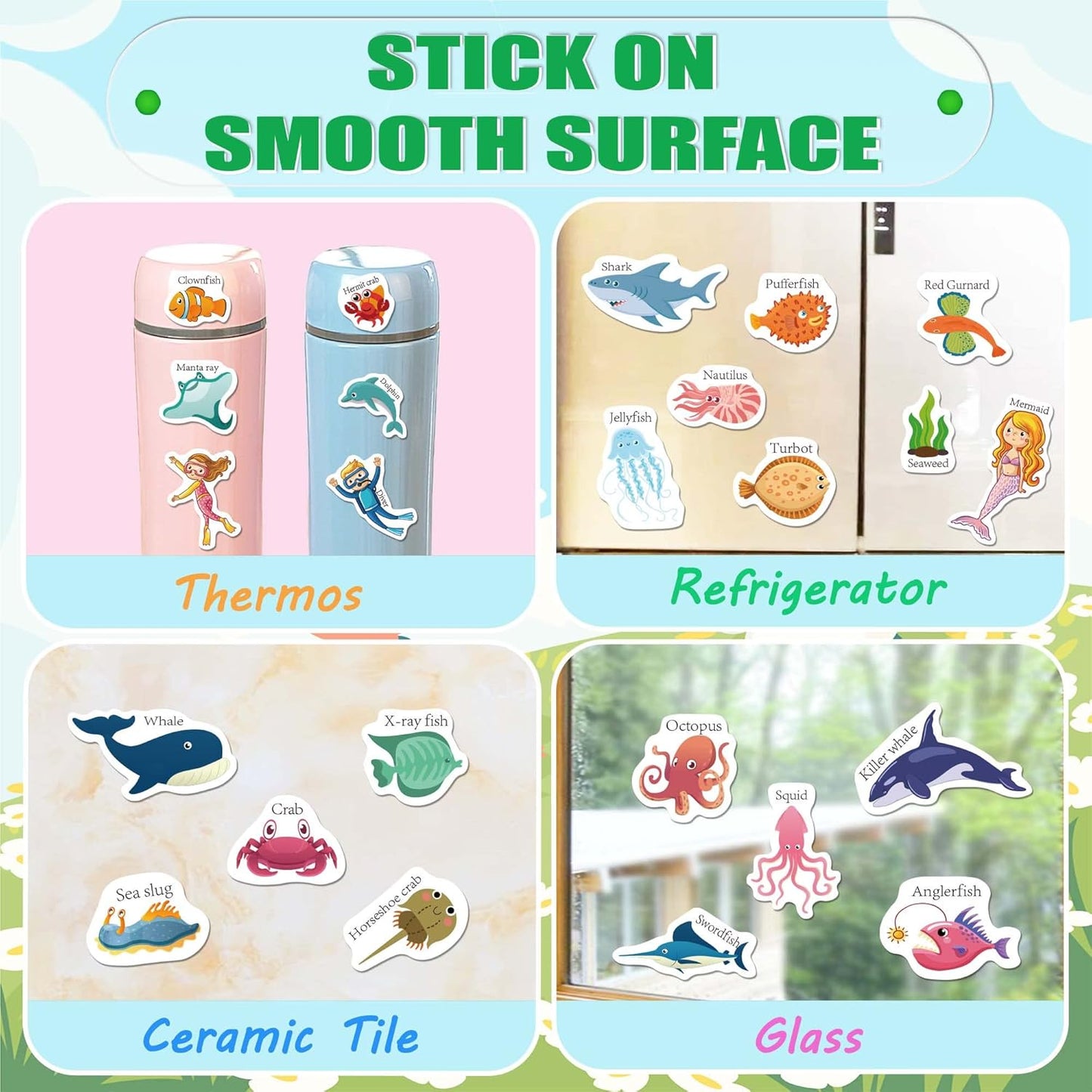 Reusable Sticker Books for Toddlers 1-3, Sticker Book for Toddlers 2-4 Years, Toddler Travel Essential in The Car/Train/Plane