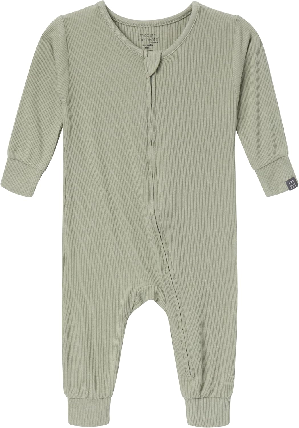 Modern Moments by Gerber Unisex Baby Viscose 2-Pack Footless Tight Fitting Pajamas
