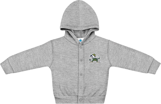 Creative Knitwear College Baby Snap Hooded Jacket - Team Logo, Multiple Colors, for Boys & Girls, (0-24 Months)