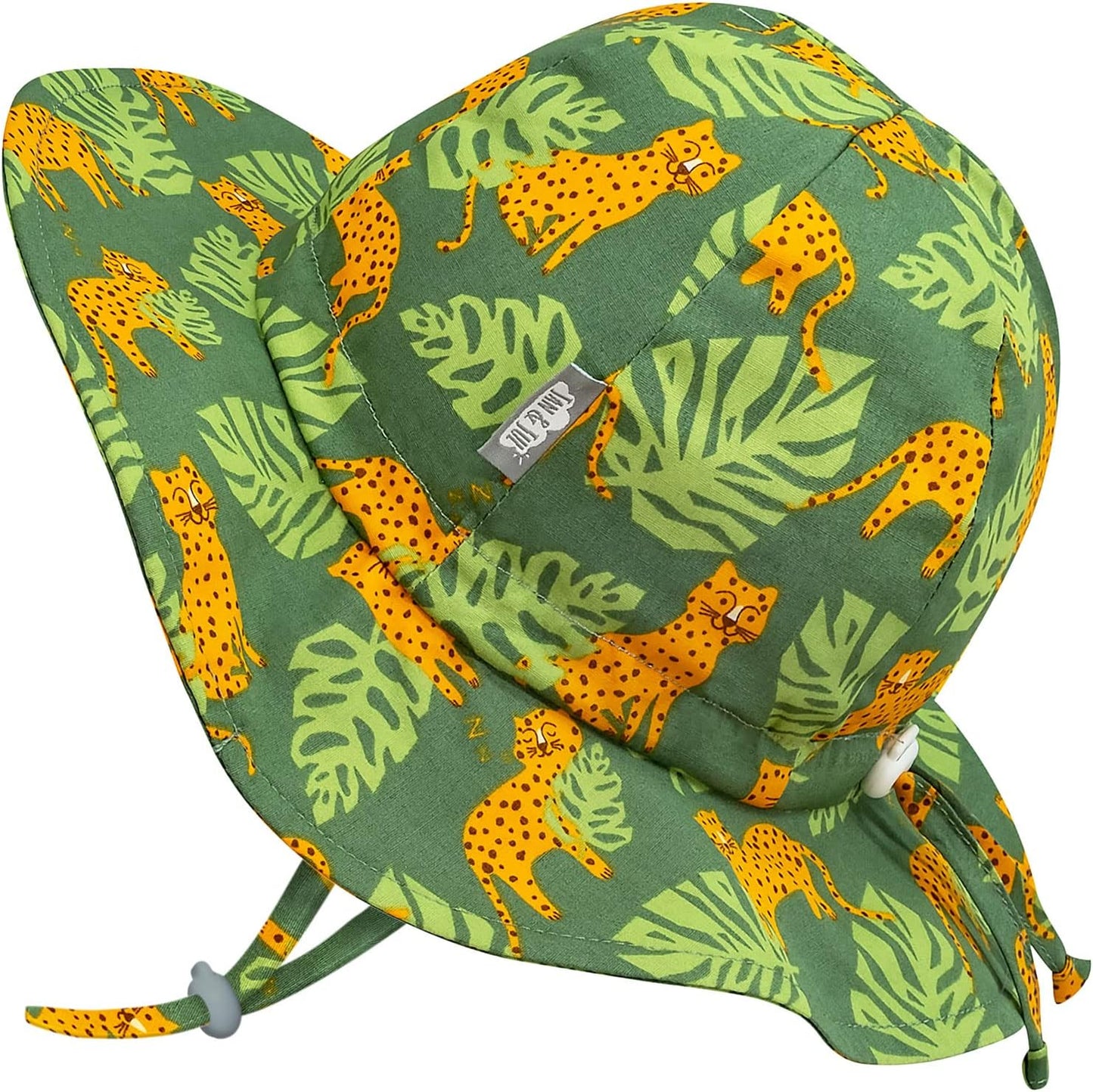 JAN & JUL Adjustable Cotton Floppy Sun Hat with 50+ UPF Protection for Boys