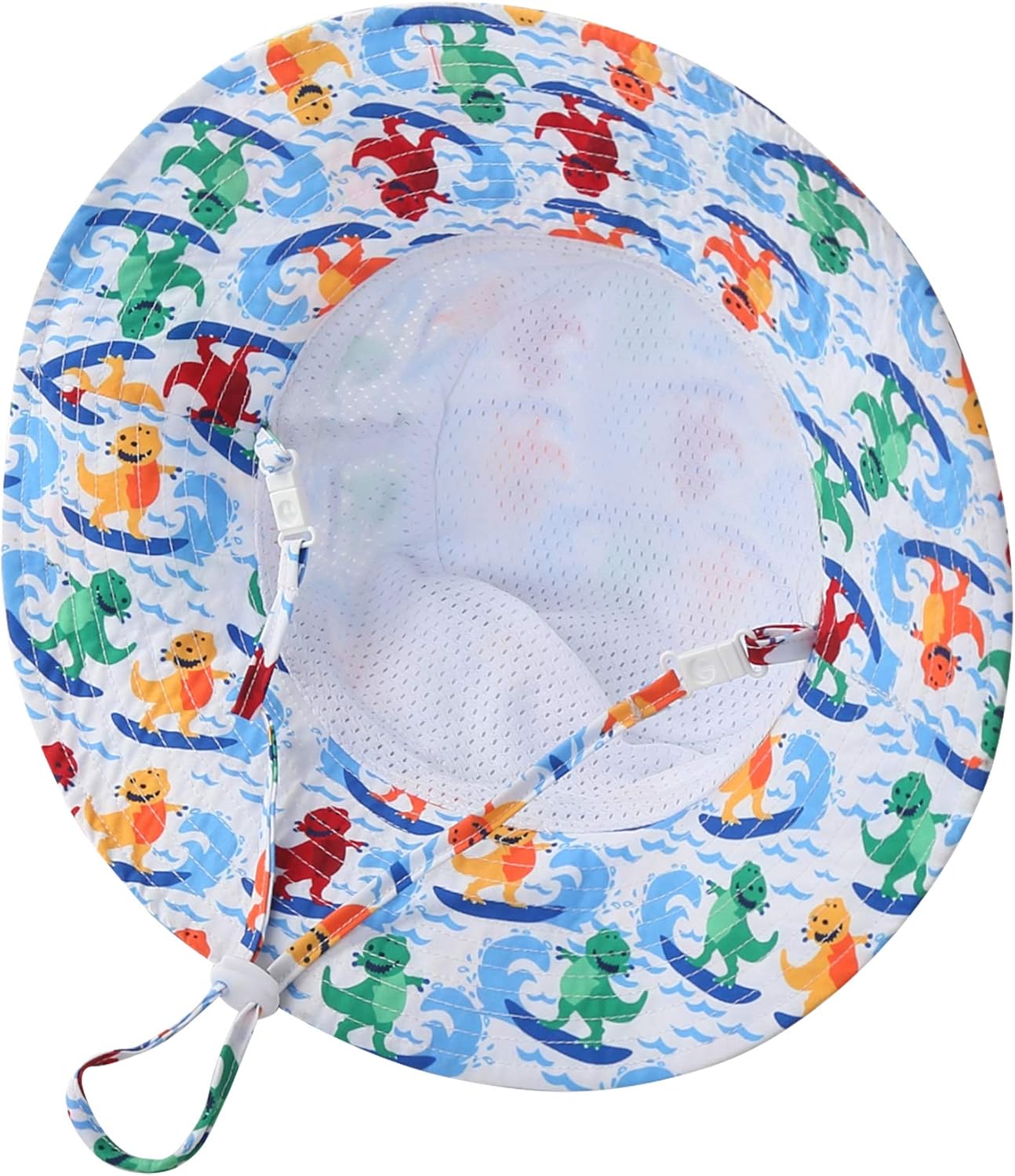 Home Prefer UPF50+ Wide Brim Sun Hat Boys Girls Sun Protection Hat Zoo Beach Swim Safari Bucket Hat for Baby Toddler Kid