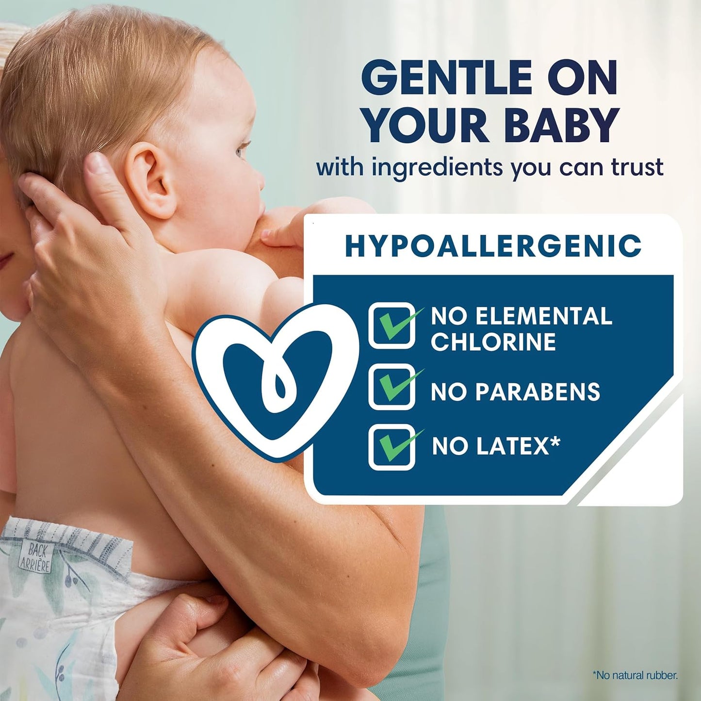 Pampers Baby Diapers - Pure Protection - Size 6, 72 Count, for up to 100% Leakproof, Premium Plant-based Skin Protection