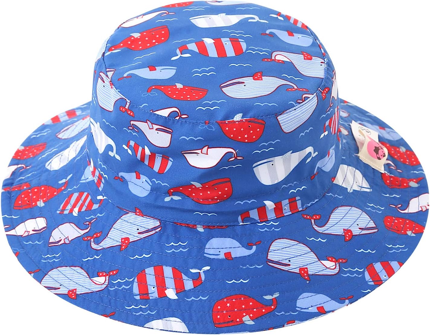 Home Prefer UPF50+ Wide Brim Sun Hat Boys Girls Sun Protection Hat Zoo Beach Swim Safari Bucket Hat for Baby Toddler Kid