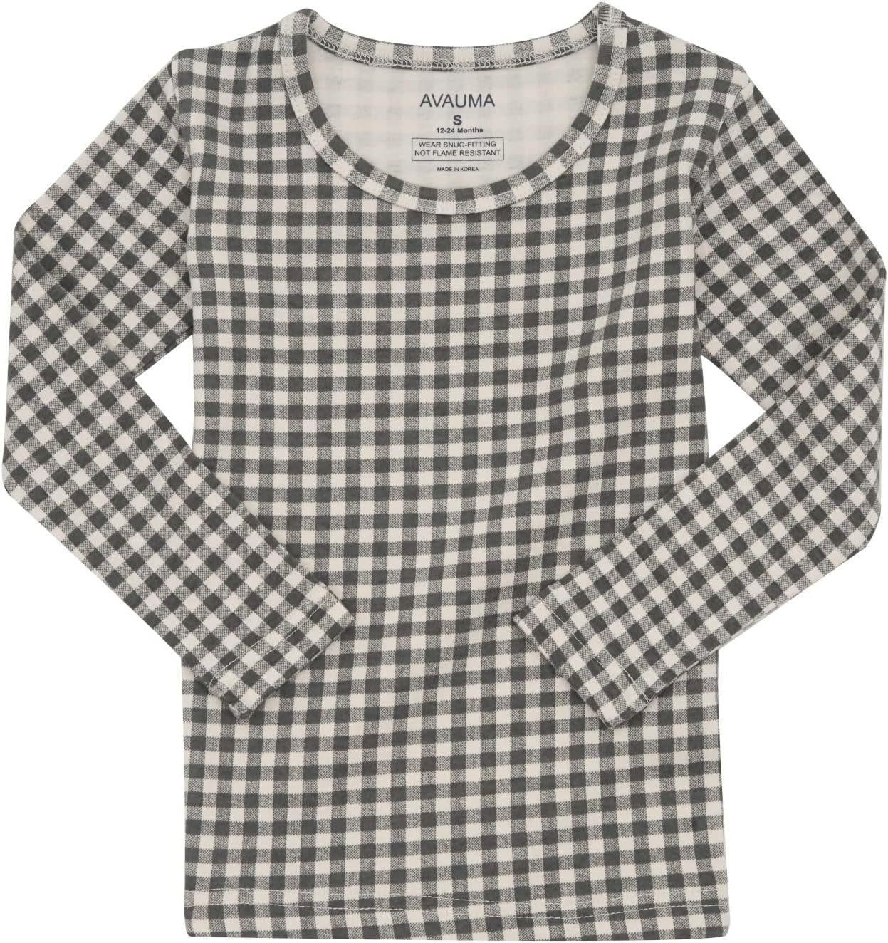 AVAUMA Baby Boys Girls Pajama Set 6M-7T Kids Cute Toddler Snug fit Pattern Design Pjs Cotton Sleepwear