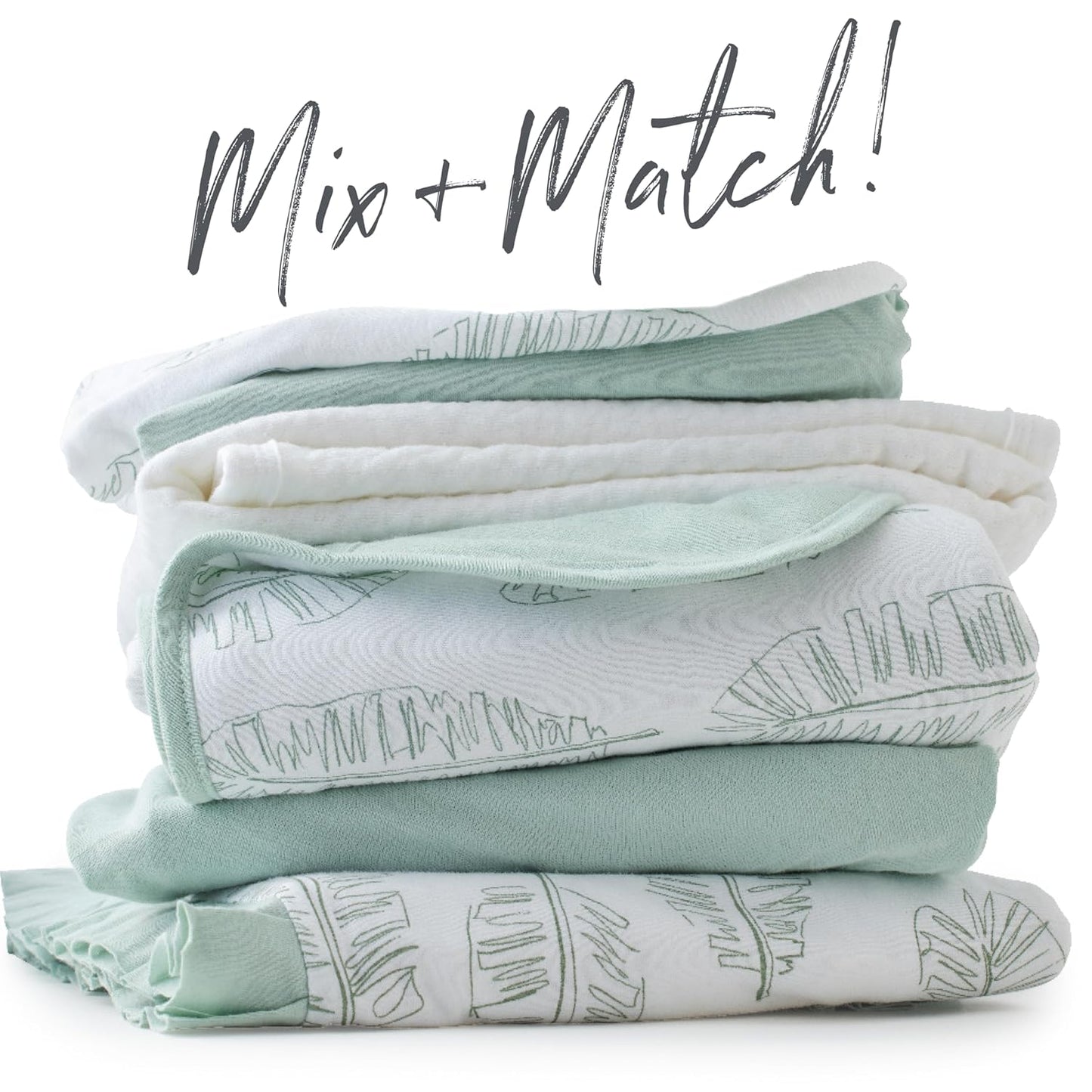 HonestBaby Unisex-Baby Fitted Crib Sheets Set Standard Mattress, 100% Organic Cotton Baby Boys, Girls, Neutral, 1 Pack - Navy, One Size