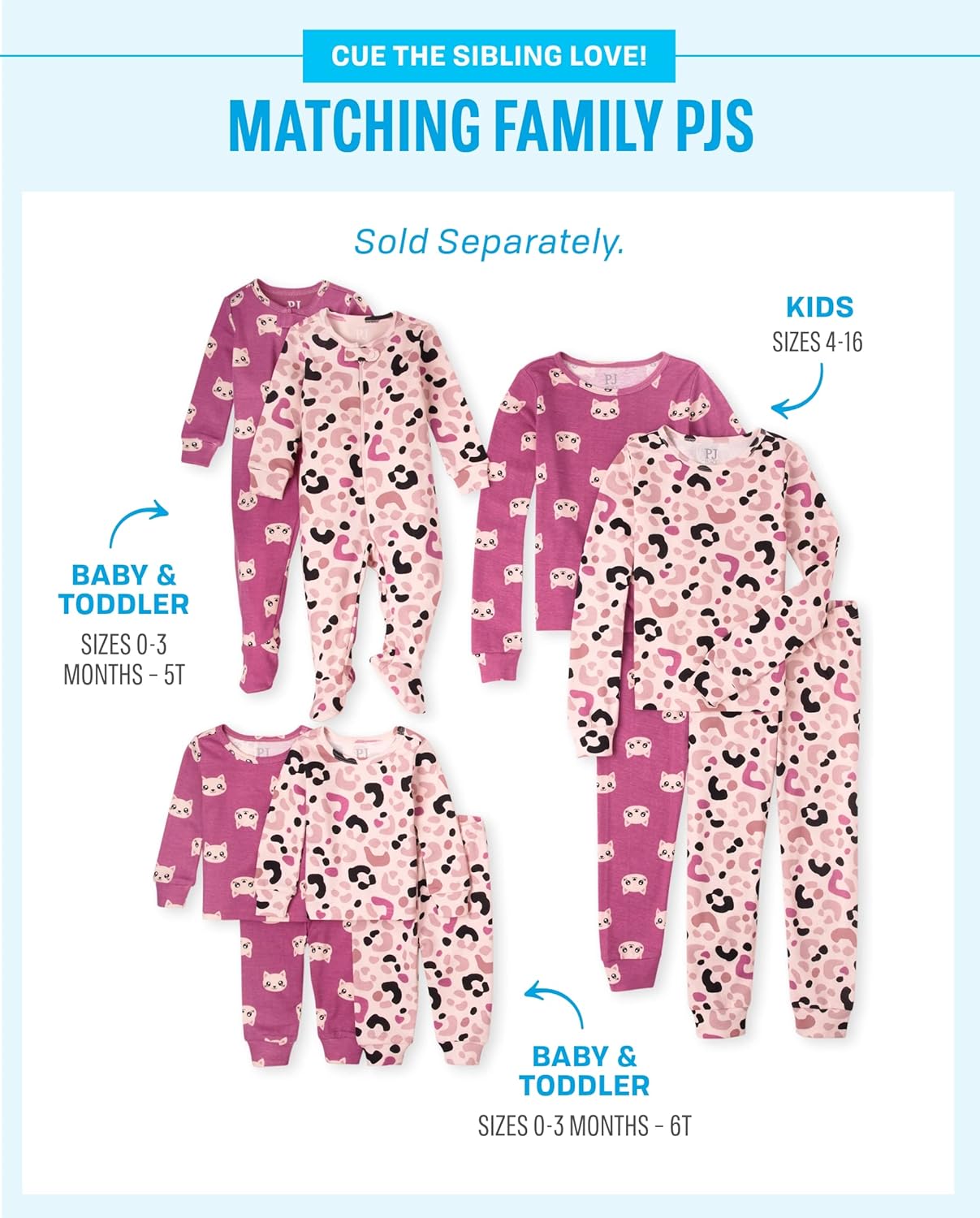 The Children's Place Baby Girl's and Toddler 100% Cotton Long Sleeve Zip Front One Piece Footed Pajamas,Sleep & Play