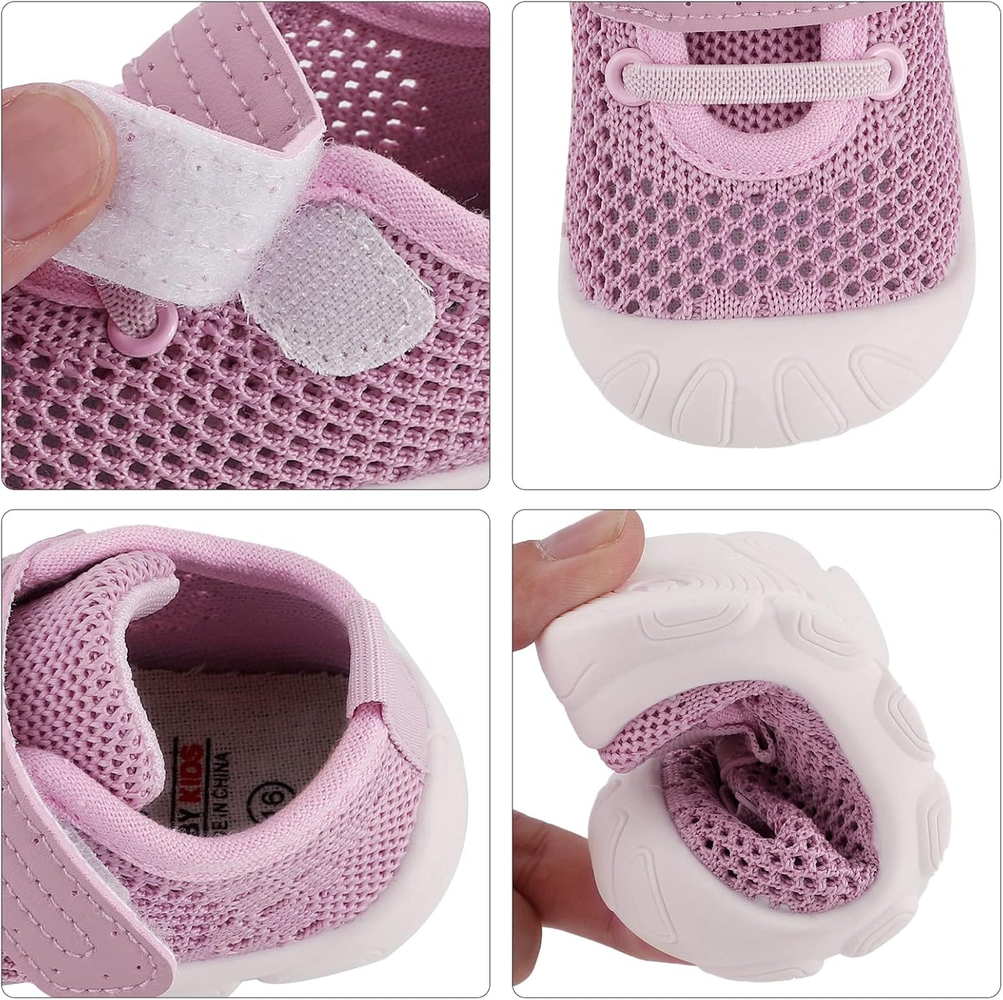 Baby Shoes Boys Girls First Walkers Cute Animals Toddler Sneakers Prewalkers Rubber Sole