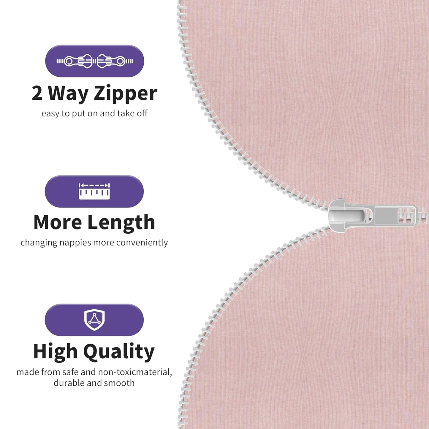 PuppyPaws Baby Sleep Sack 2-Pack Set, Transitional Swaddle, Sleep Sack 3-6 Months, Wearable Blanket Baby with 2-Way Zipper Summer, 95% Rayon derived from Bamboo, 5% Spandex