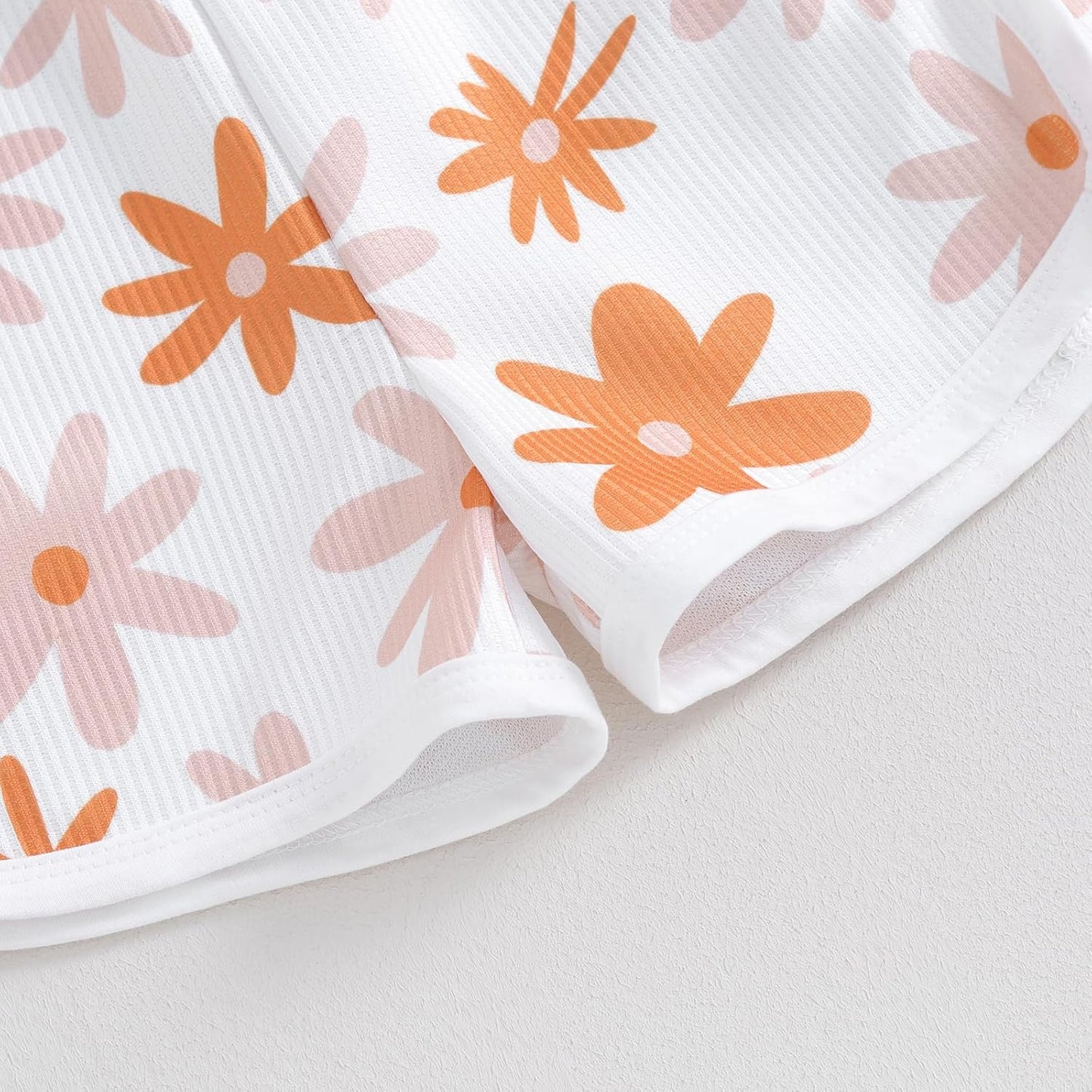 WZTYYDS Toddler Baby Girl Summer Clothes Floral Romper Tie-Up Strap Halter Jumpsuit Infant Summer Sling Playsuit 6M-3T