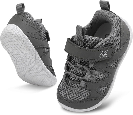 LeIsfIt Baby Shoes Boys Girls First Walking Shoes Non-Slip Toddler Breathable Sneakers Infant Sneakers