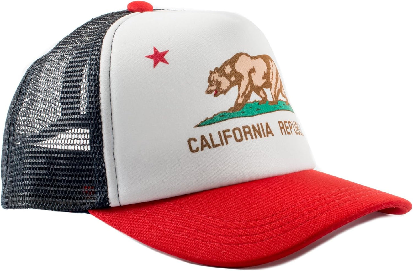 Baby Hats - Baseball Hat, Newborn Youth Flat Brim Mesh Trucker Surf Skate Bubba Bro Fitted Beach Cap Gorros para Bebes