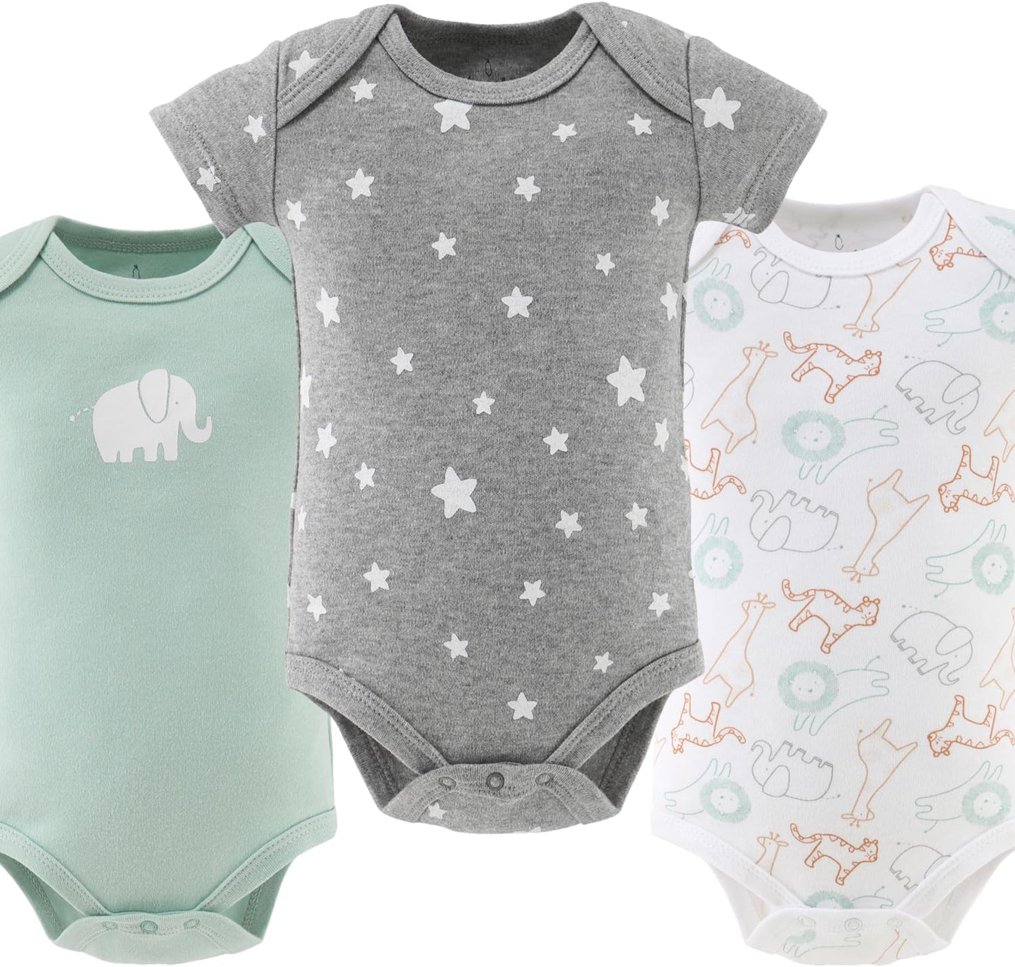 The Peanutshell Baby Bodysuits for Boys or Girls, Gender Neutral Baby Clothes, Newborn to 24m Baby Outfits, Unisex Baby Gifts