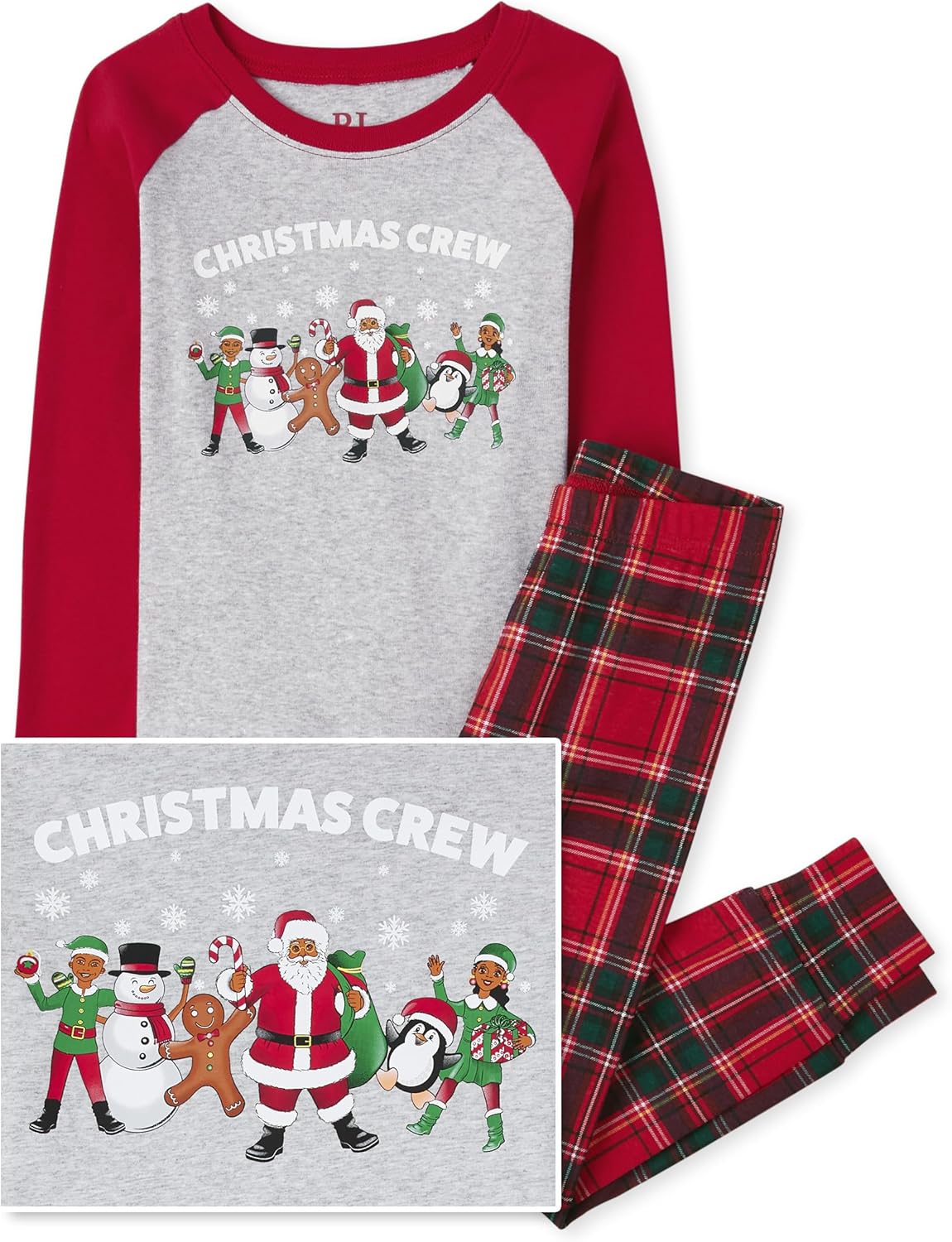 The Children’s Place Family Matching, Christmas and Holiday Pajama Sets, Cotton