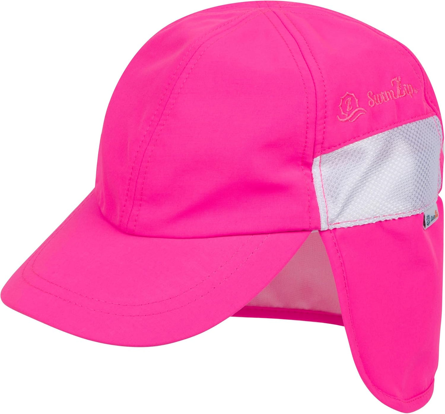 SwimZip Sun Hat with Neck Flap | UPF 50+ Protection for Baby, Toddler, and Kids