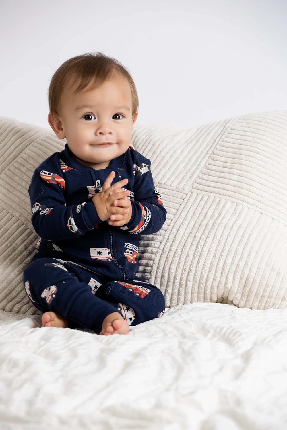 MONICA + ANDY Baby Organic One-Piece Baby Pajamas