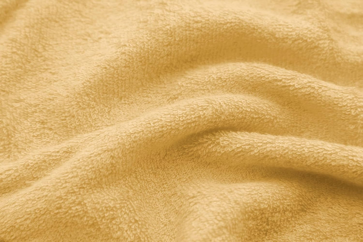 HIPHOP PANDA Baby Washcloths, Rayon Made from Bamboo - 2 Layer Ultra Soft Absorbent Newborn Bath Face Towel - Reusable Baby Wipes for Delicate Skin - Honey, 6 Pack