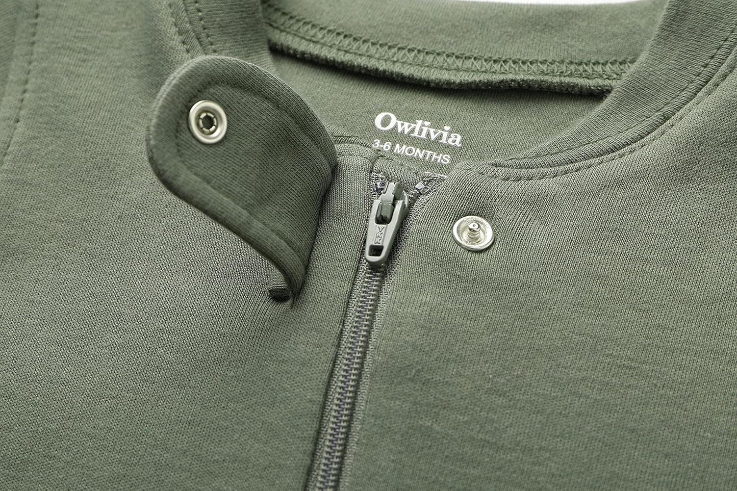 Owlivia Baby Boy Romper, Unisex Short-sleeve Summer Outfit, 100% Organic Cotton Girl One-Piece Jumpsuit