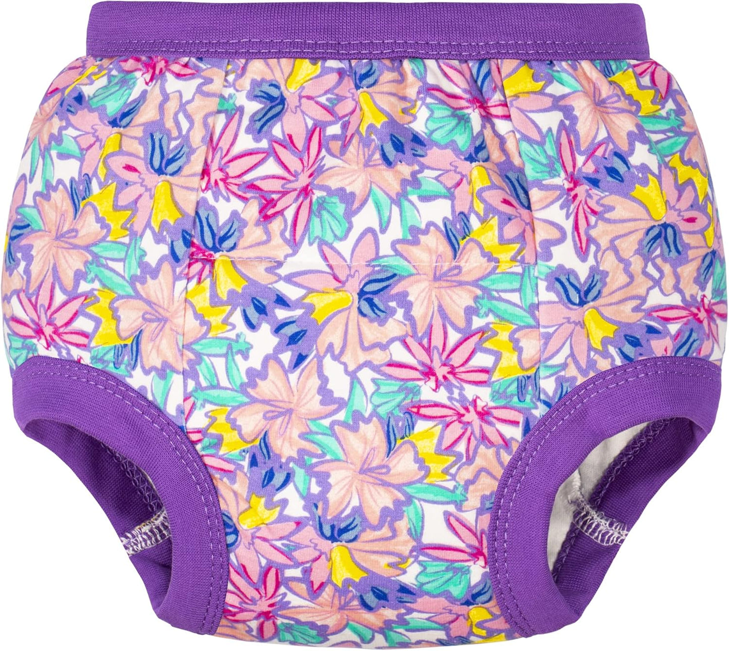 BIG ELEPHANT Potty Training Underwear - 10 Pack, 100% Cotton Absorbent Unisex Toddler Pee Pants for Boys Girls