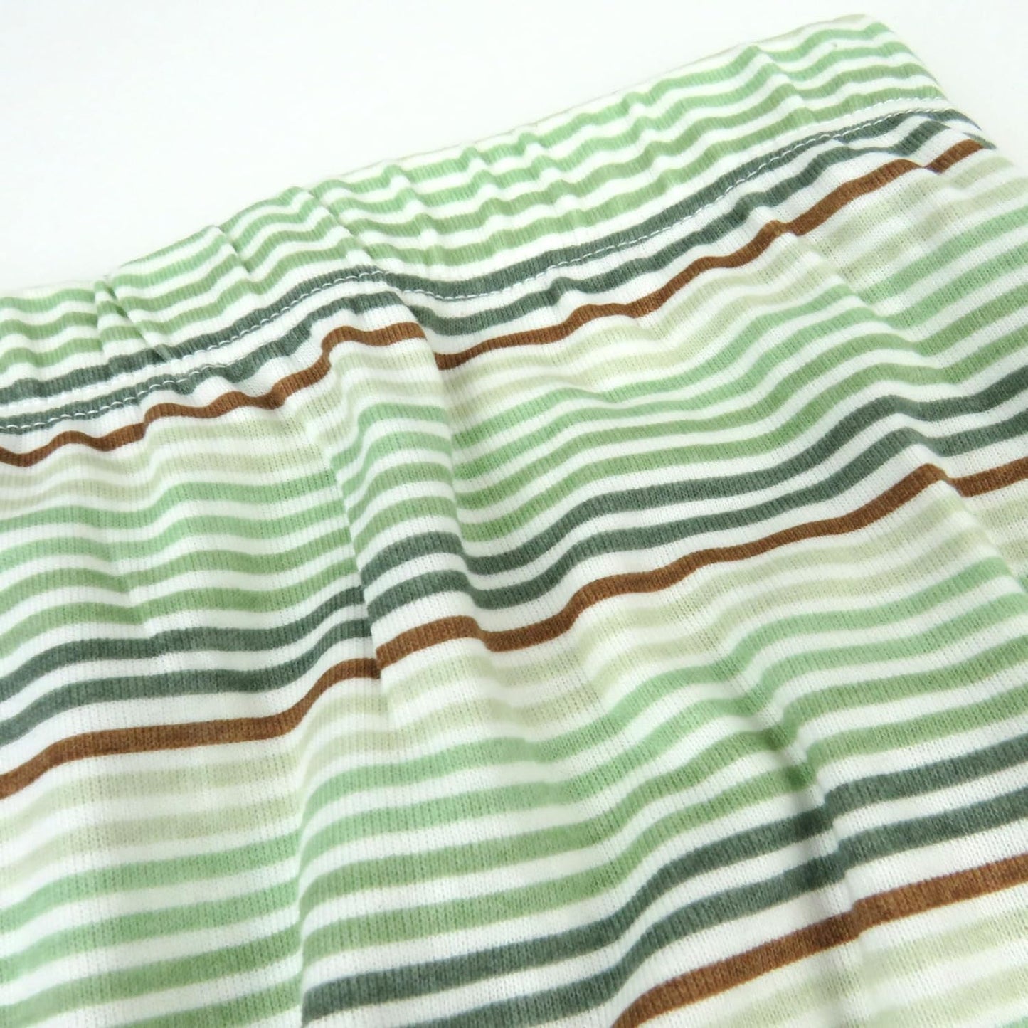 HonestBaby 3-pack Footed Pants Roomy Fit Pull on Bottoms 100% Organic Cotton for Infant Baby Boys, Girls, Unisex