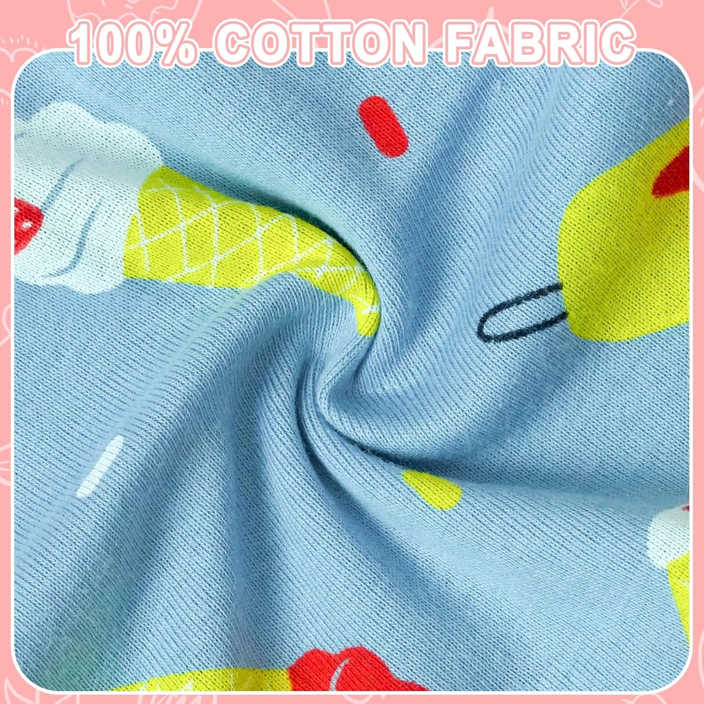 Tphon Little Girls Underwear Toddler Underwear Girls Panties Big Kids Undies Soft 100% Cotton