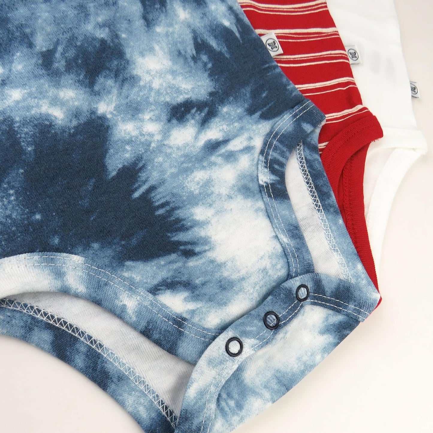 Sleeveless Bodysuits One-piece 100% Organic Cotton for Baby Boys, Girls, Unisex