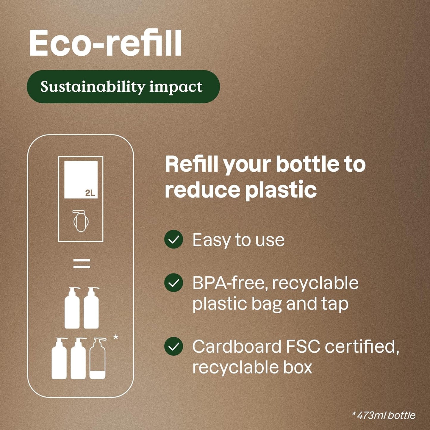 ATTITUDE 2-in-1 Body Wash and Hair Shampoo, EWG Verified Shower Gel, Dermatologically Tested, Made with Naturally Derived Ingredients, Vegan Personal Care, Peppermint and Sweet Orange, 67.6 Fl Oz