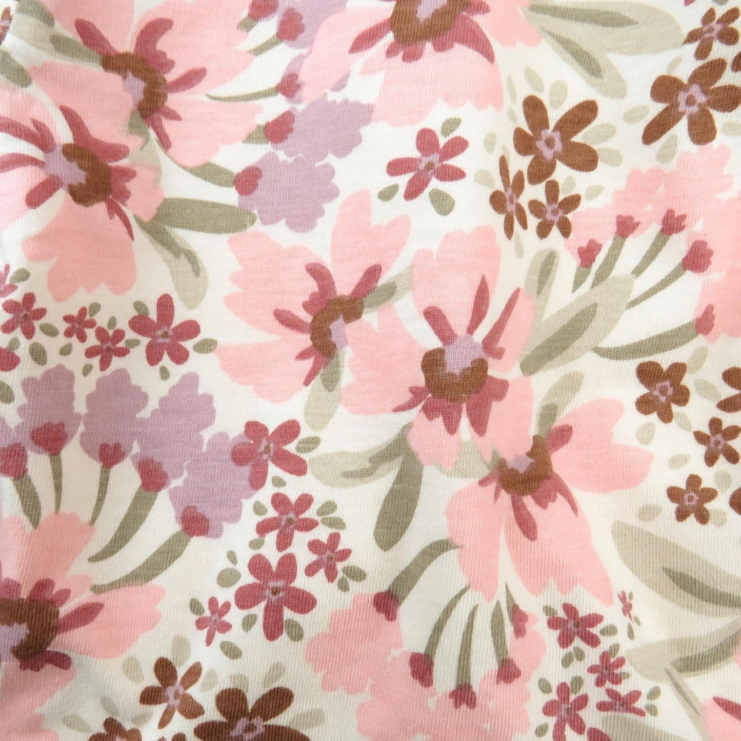 HonestBaby 3-pack Footed Pants Roomy Fit Pull on Bottoms 100% Organic Cotton for Infant Baby Boys, Girls, Unisex