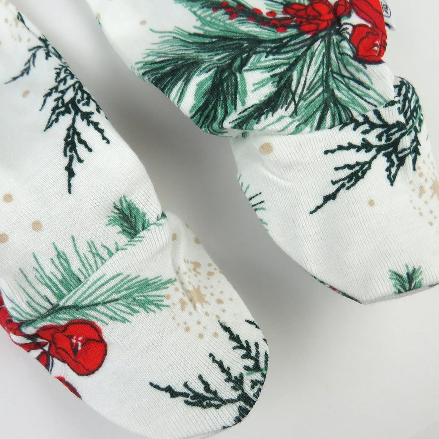 HonestBaby 3-pack Footed Pants Roomy Fit Pull on Bottoms 100% Organic Cotton for Infant Baby Boys, Girls, Unisex