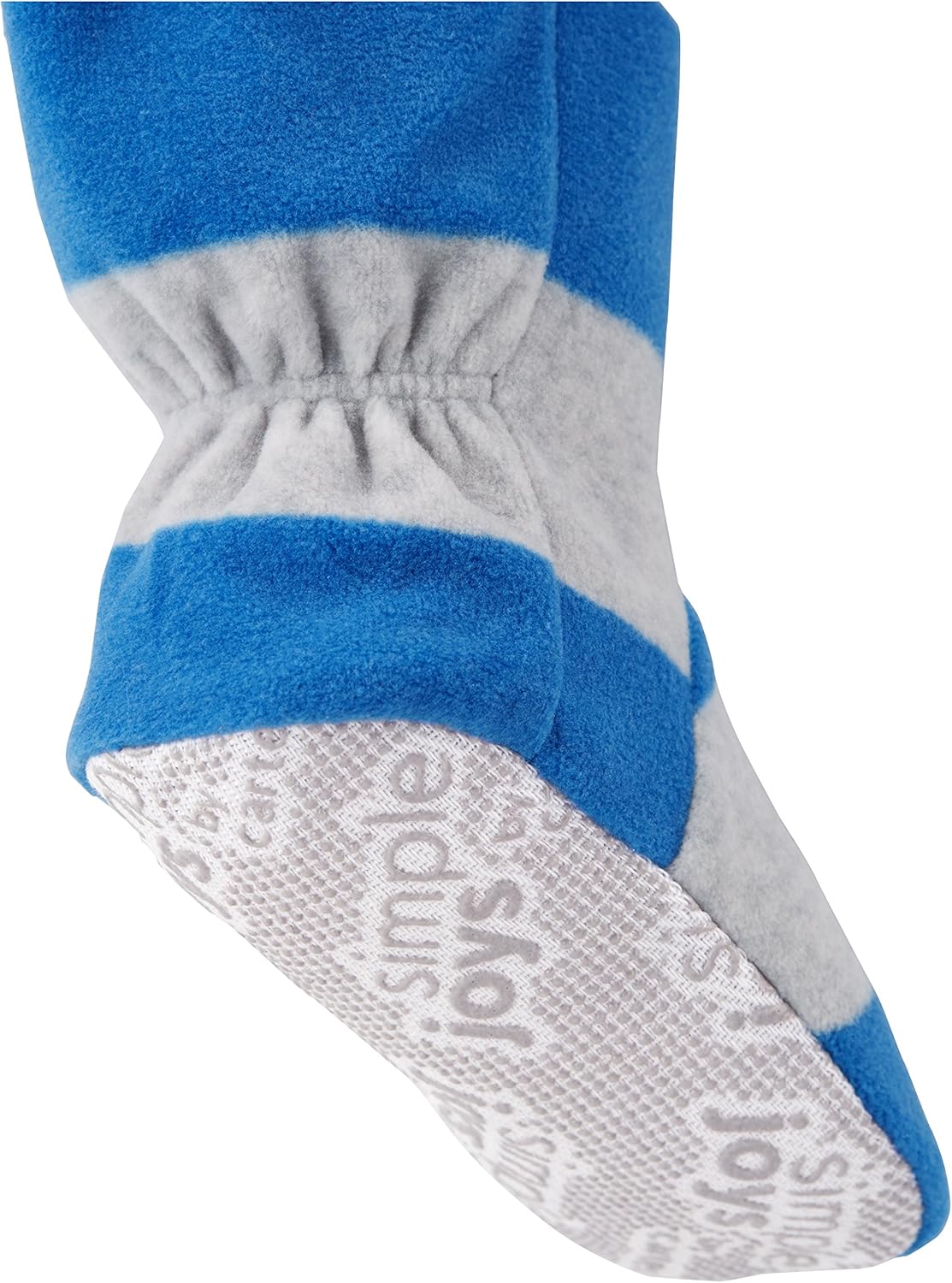 Simple Joys by Carter's Toddlers and Baby Boys' Loose-Fit Flame Resistant Fleece Footed Pajamas, Pack of 3